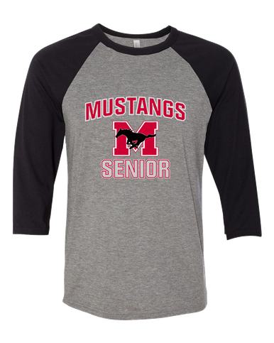 Munster Mustangs Senior #1 Women's Baseball T-Shirt