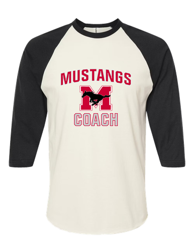 Munster Mustangs Coach Women's Baseball T-Shirt
