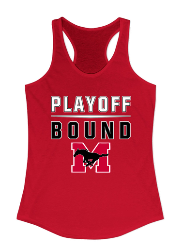 Munster Mustangs Playoff Bound Women's Tank Top