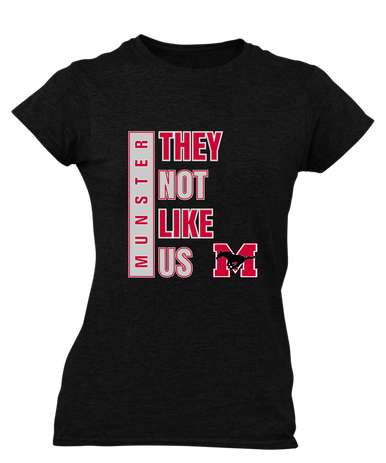 Munster Mustangs They Not Like Us #1 Women's Premium SS T-Shirt