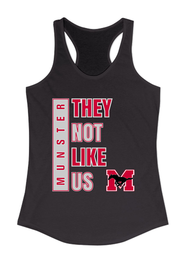 Munster Mustangs They Not Like Us #1 Women's Tank Top