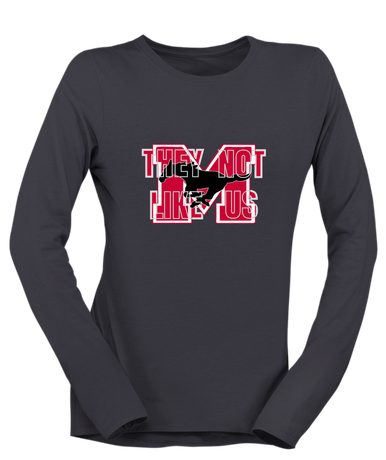 Munster Mustangs They Not Like Us #2 Women's LS T-Shirt