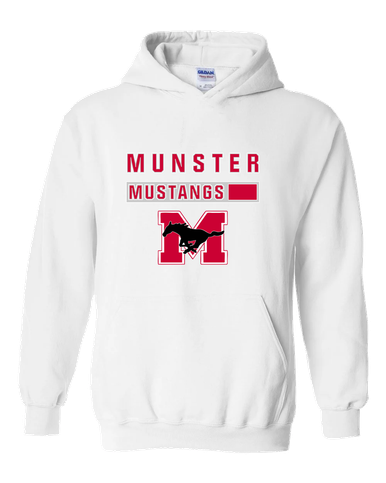 Munster Mustangs Mascot #7 Men's Hoodie