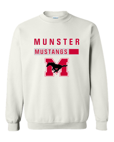 Munster Mustangs Mascot #7 Men's Sweatshirt