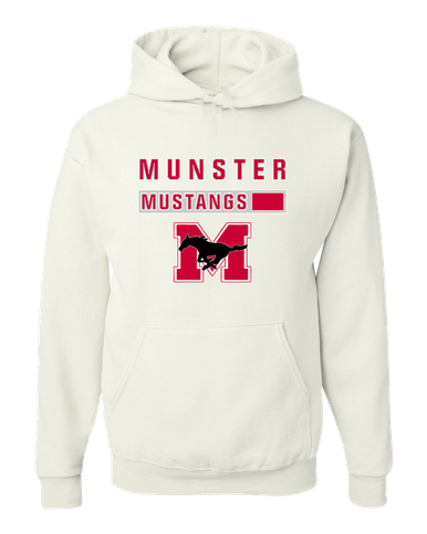 Munster Mustangs Mascot #7 Men's Premium Hoodie