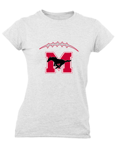Munster Mustangs Football #2 Women's SS T-Shirt
