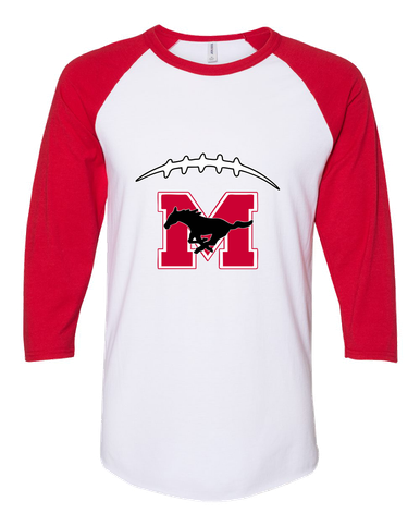 Munster Mustangs Football #2 Men's Baseball T-Shirt