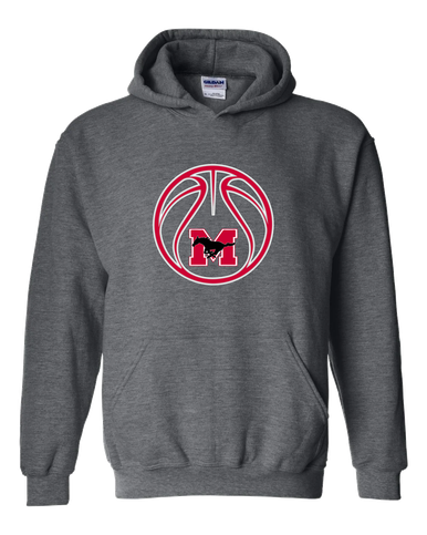 Munster Mustangs Basketball #2 Men's Hoodie