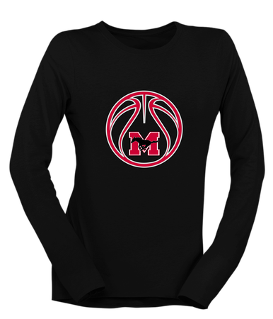 Munster Mustangs Basketball #2 Women's Premium LS T-Shirt