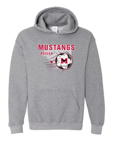 Munster Mustangs Soccer #2 Men's Hoodie