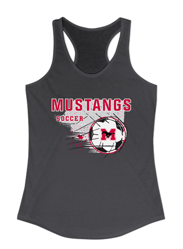 Munster Mustangs Soccer #2 Women's Tank Top