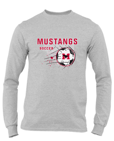 Munster Mustangs Soccer #2 Men's Premium LS T-Shirt