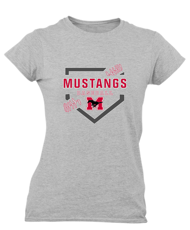 Munster Mustangs Baseball #2 Women's Premium SS T-Shirt
