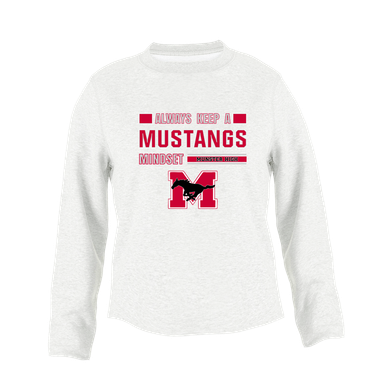 Munster Mustangs Mindset Women's Sweatshirt