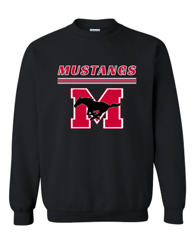 Munster Mustangs Mascot #8 Men's Sweatshirt