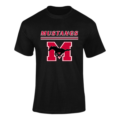 Munster Mustangs Mascot #8 Men's SS T-Shirt