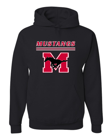 Munster Mustangs Mascot #8 Men's Premium Hoodie