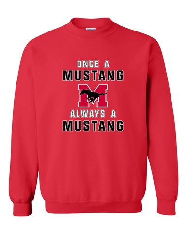 Munster Mustangs Once A Men's Sweatshirt