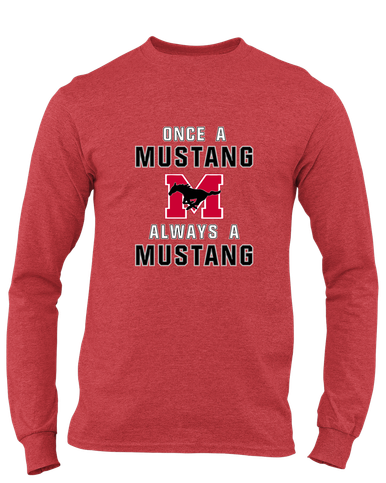 Munster Mustangs Once A Men's LS T-Shirt