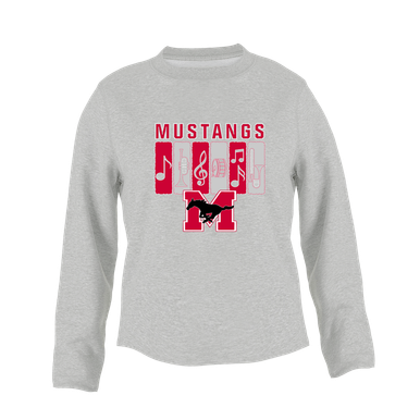 Munster Mustangs Band # 2 Women's Sweatshirt