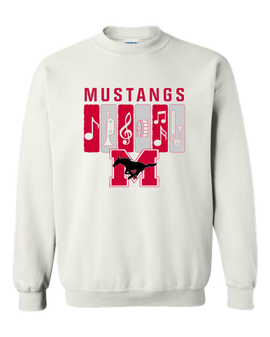 Munster Mustangs Band # 2 Men's Sweatshirt