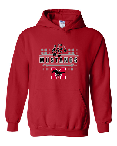 Munster Mustangs Band # 3 Men's Hoodie