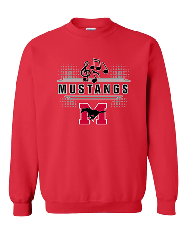 Munster Mustangs Band # 3 Men's Sweatshirt