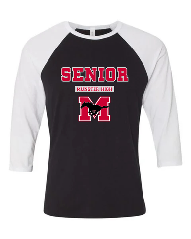 Munster Mustangs Senior #2 Men's Baseball T-Shirt