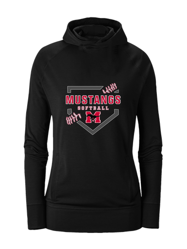 Munster Mustangs Softball #2 Women's Hoodie