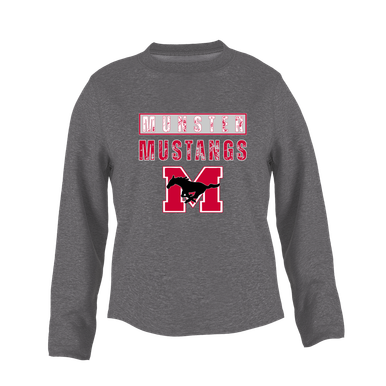 Munster Mustangs Mascot #9 Women's Sweatshirt