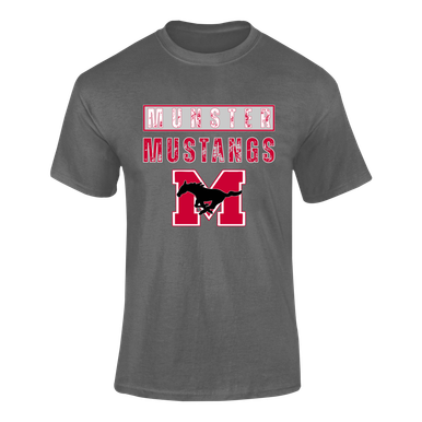 Munster Mustangs Mascot #9 Men's SS T-Shirt