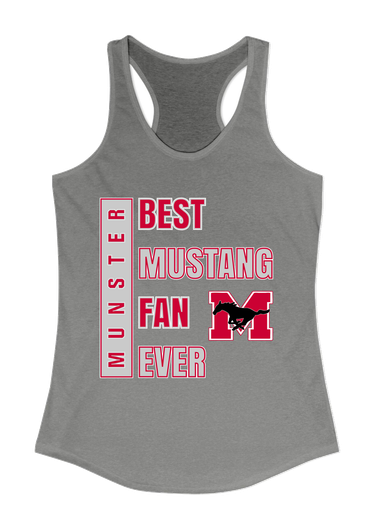 Munster Mustangs Best Mustang Fan Women's Tank Top