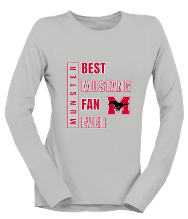 Munster Mustangs Best Mustang Fan Women's Premium LS T-Shirt