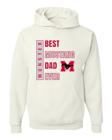 Munster Mustangs Best Mustang Dad Men's Premium Hoodie
