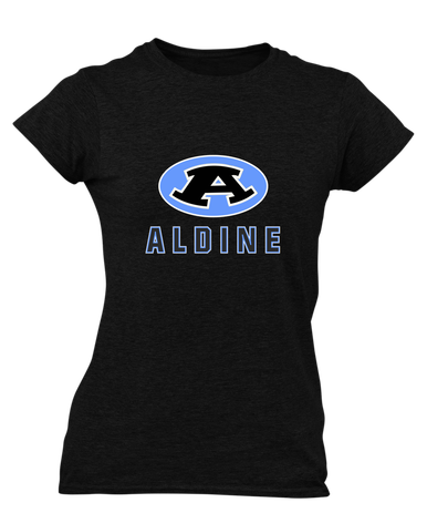 Aldine Mustangs Mascot #2 Women's Premium SS T-Shirt