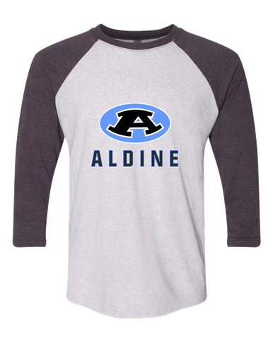 Aldine Mustangs Mascot #2 Women's Baseball T-Shirt