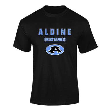 Aldine Mustangs Mascot #3 Men's SS T-Shirt