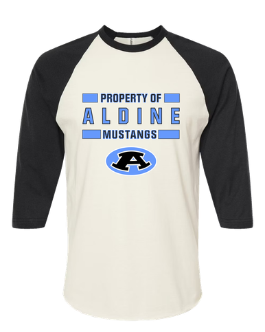 Aldine Mustangs Property Of Women's Baseball T-Shirt
