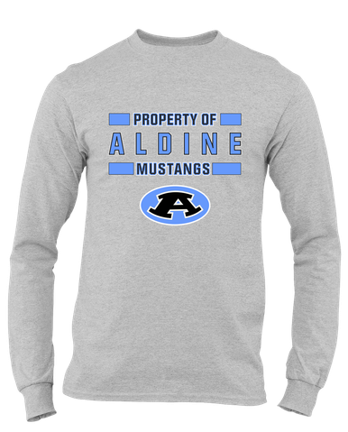 Aldine Mustangs Property Of Men's Premium LS T-Shirt