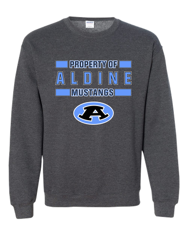 Aldine Mustangs Property Of Men's Sweatshirt
