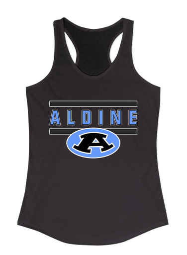 Aldine Mustangs Mascot #4 Women's Tank Top