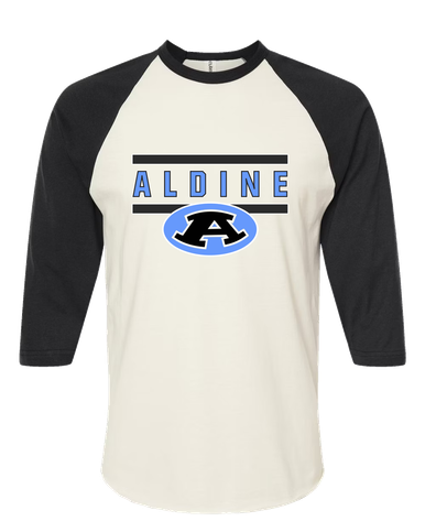 Aldine Mustangs Mascot #4 Men's Baseball T-Shirt
