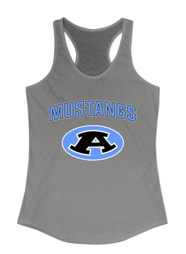 Aldine Mustangs Mascot #6 Women's Tank Top