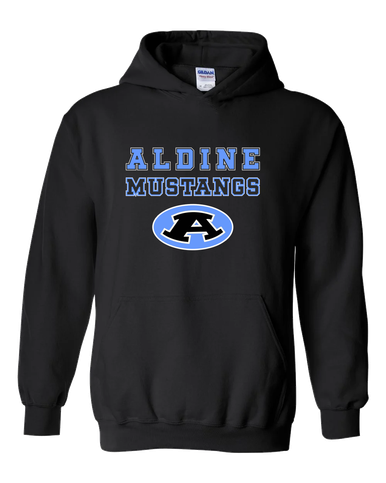 Aldine Mustangs Spirit Men's Hoodie