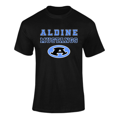 Aldine Mustangs Spirit Men's SS T-Shirt