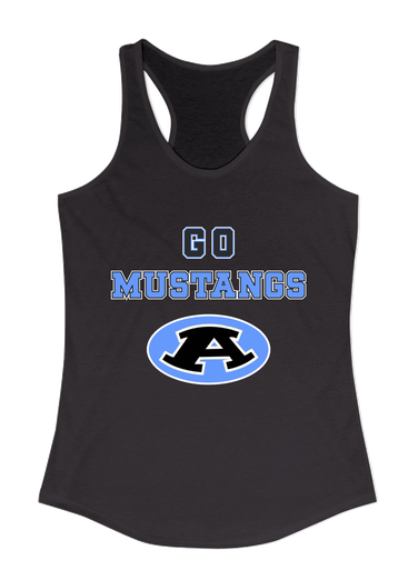 Aldine Mustangs Go Team Women's Tank Top