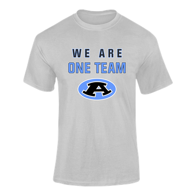 Aldine Mustangs We Are One Team Men's SS T-Shirt