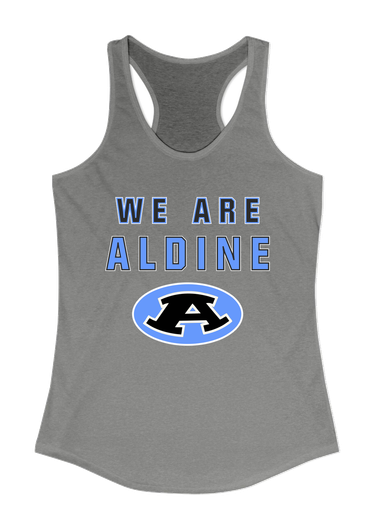 Aldine Mustangs We Are Women's Tank Top