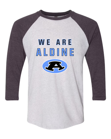 Aldine Mustangs We Are Men's Baseball T-Shirt