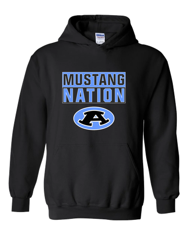 Aldine Mustangs Nation #1 Men's Hoodie